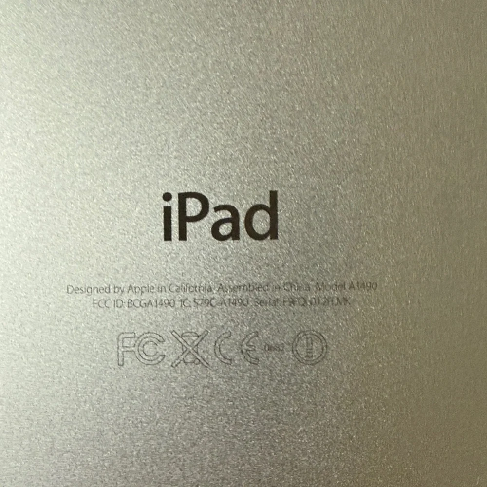 White iPad mini